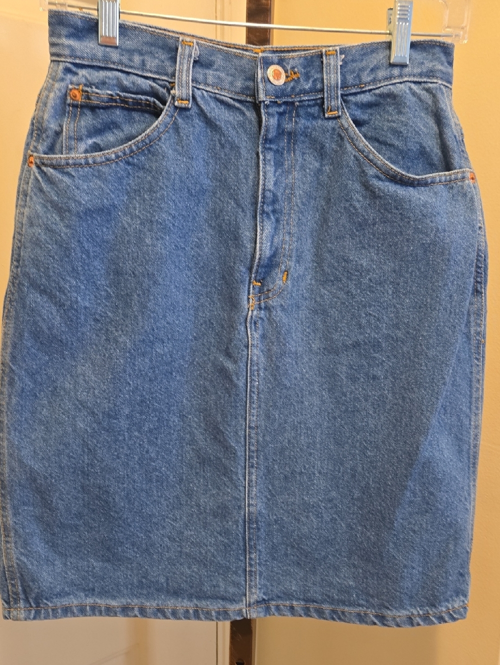 Source Unknown Blue Women's Denim Skirt